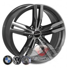 ZW BK5327 9,5x19 5x112 ET30 DIA66,6 (GP)